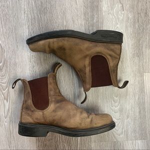 Blundstone Chisel Toe Rustic Brown-size 9